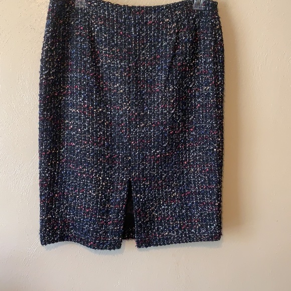 Lafayette 148 size 14 Wool blend tweed skirt suit - Picture 8 of 9